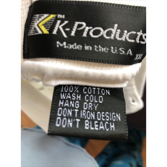 90s Single Stitch Polo Shirt K Products John Deere Buck New Old Stock 2X USA Vtg - Picture 10 of 11